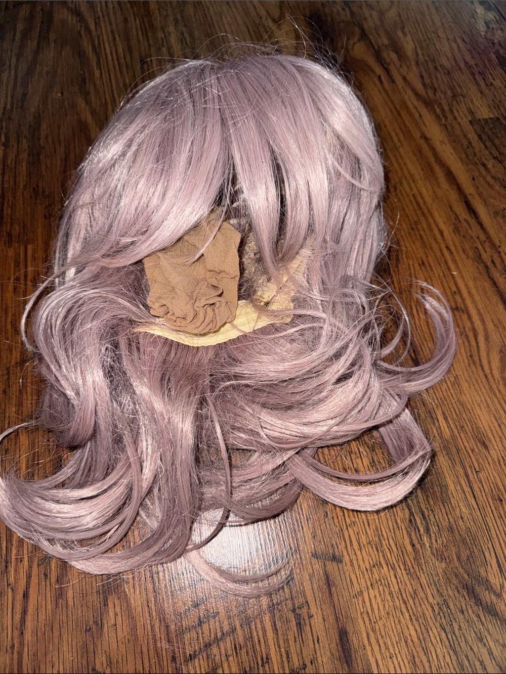 Women's Lavender Synthetic Wig with Soft Waves 35.B